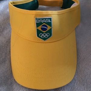 NWT Authentic Brazil Olympic Committee Visor